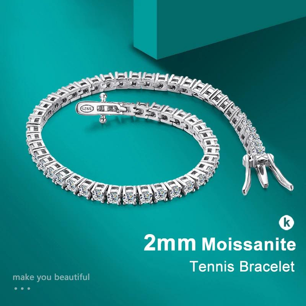 Sparkling Diamonds Moissanite Bracelets