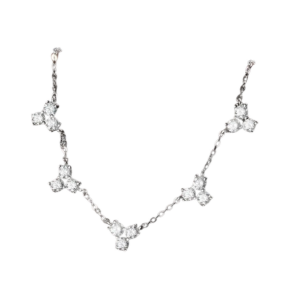 D Color Moissanite Necklace